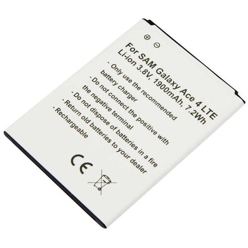 AVIZAR Združljiva baterija Samsung Galaxy Ace 4 LTE Li-ion 3,8V 1900mAh 7,2Wh,, (5000070667) Cene