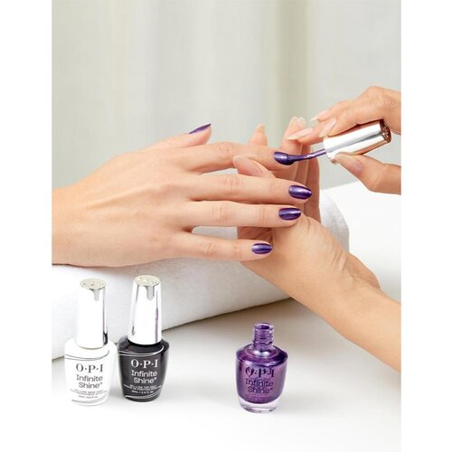 OPI Infinite Shine Silk lak za nokte s gel efektom Purple Reign 15 ml Slike