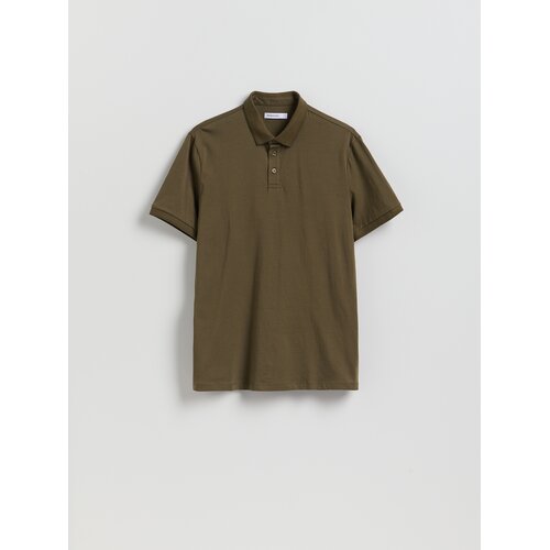 Reserved Regular fit polo-majica - zelena Cijene