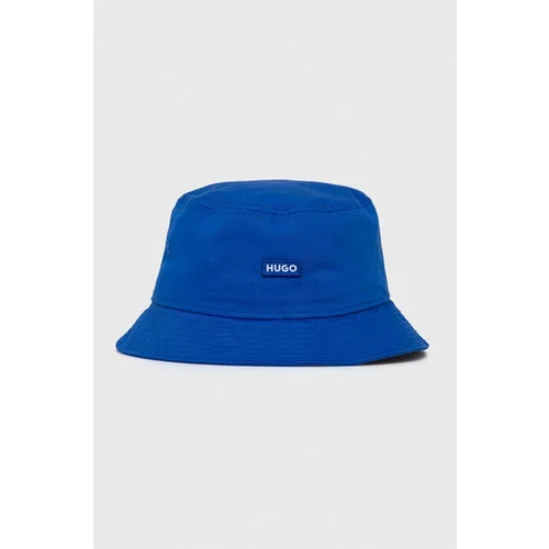 Hugo Blue Bombažni klobuk