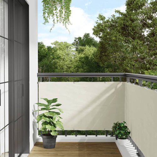 vidaXL Vrtni zaslon za privatnost bijeli 600 x 75 m PVC Cijene