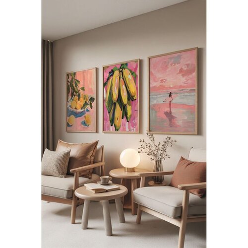 WALLXPERT &Ccedil;-300880 - 5070 Vi&scaron;enamenski set dekorativnih slika (3 komada) Cene