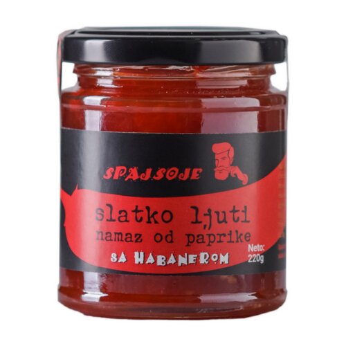 Spajsoje Slatko ljuti namaz od paprike sa habanerom, 220g Cene