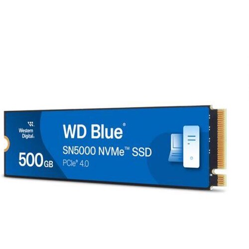 Western Digital SSD 500GB WD BLUE&amp;trade; SN5000 M.2 2280 NVMe WDS500G4B0E Slike