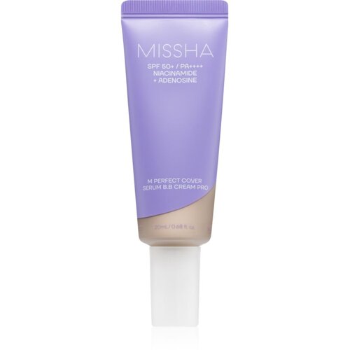 MISSHA M Perfect Cover Serum BB Cream Pro BB krema za brezhiben in enoten videz kože SPF 50+ odtenek #21 20 ml Cene