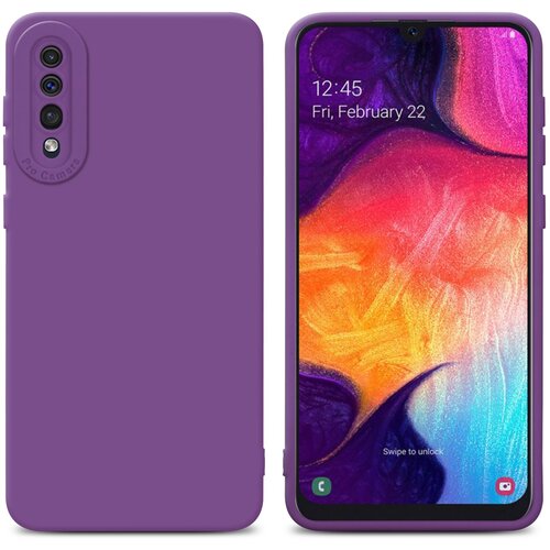 Cadorabo Case, združljiv s Samsungom v tekočini Matte Purple - za&scaron;čitni pokrov iz fleksibilnega silikona TPU, (20617556) Cene