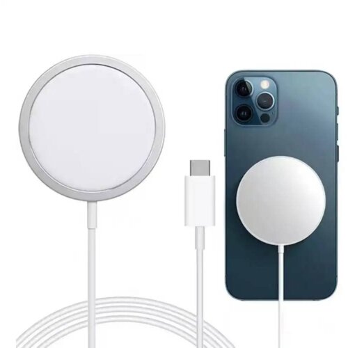 Onasi Brezžična polnilna postaja magnetna 15W MagSafe, brezžični polnilec iphone 15, iPhone 14 bela Cene