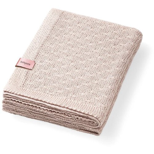 BabyOno Pletena bambus dekica 75x100 cm, svijetlo bež Cene