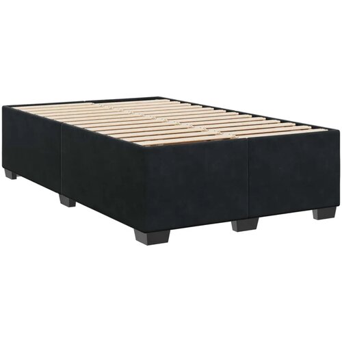  Boxspring krevet s madracem Crna 120 x 200 cm Bar&amp;scaron;un - Crna 120 x 200 cm Dizajn s rombovima Slike