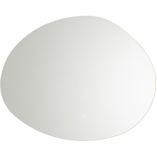 QAZQA Kopalniško ogledalo 80 cm z LED zatemnitvijo na toplo in zatemnitvijo na dotik - Biba Cene