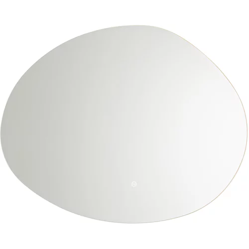 QAZQA Kopalniško ogledalo 80 cm z LED zatemnitvijo na toplo in zatemnitvijo na dotik - Biba