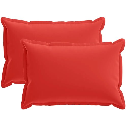  Jastuk s jastukom HOUTEN 2 kom. Crvena Poliester - Crvena 40 x 60 cm 2 Slike
