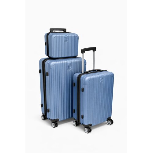  Set kofera R0288, 3 komada, Plavi Cene