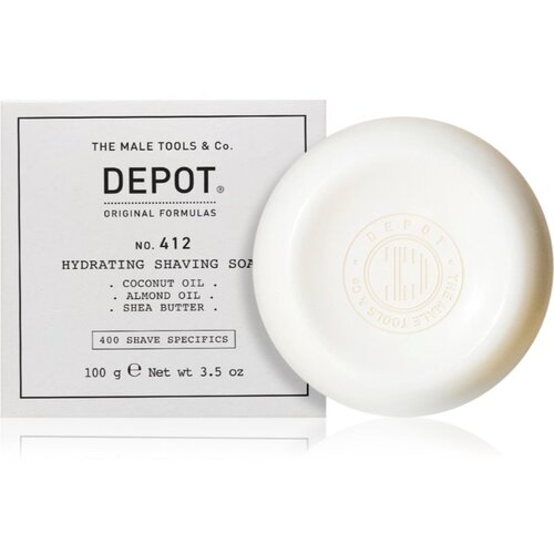 Depot No. 412 Hydrating Shaving Soap hidratantni sapun za brijanje 100 g Slike