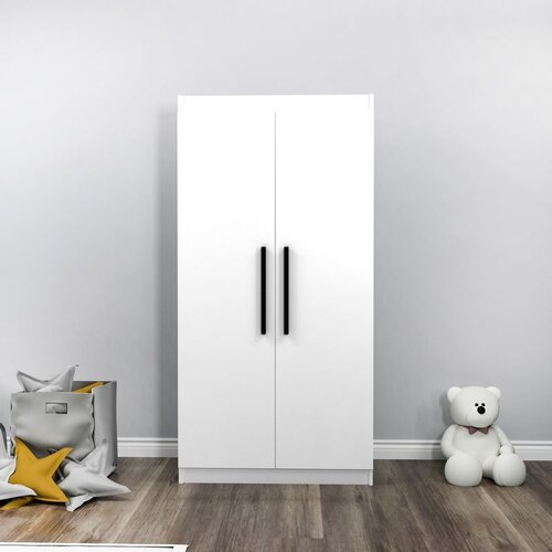 Hanah home akser - white white wardrobe Cene
