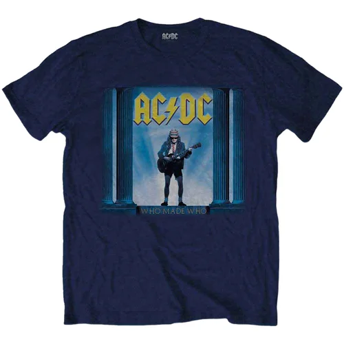 ACDC Majica Who Made Who Unisex Navy L