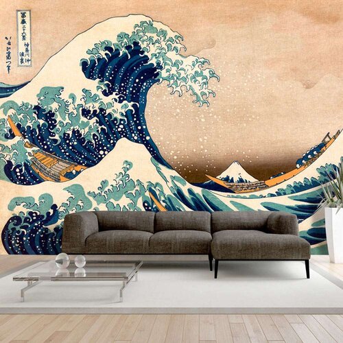  Tapeta - Hokusai: The Great Wave off Kanagawa (Reproduction) 250x175 Cijene