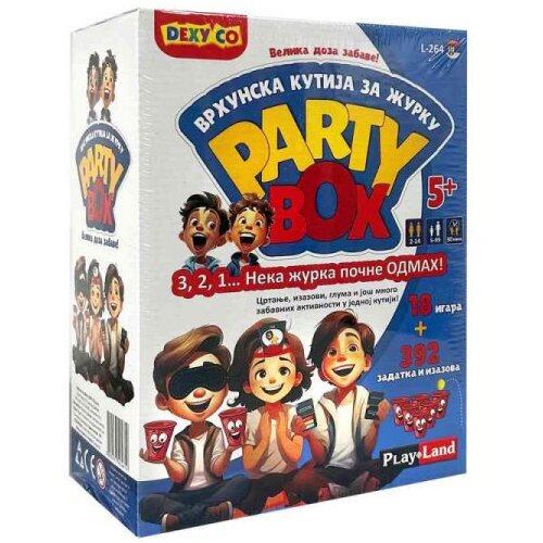 Dexyco Društvena igra Play land the ultimate party box Cene