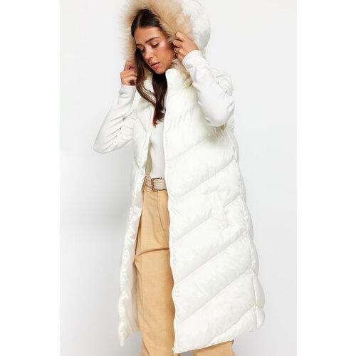 Trendyol Vest - Ecru - Puffer Slike