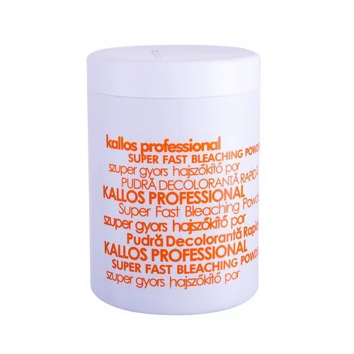 Kallos Cosmetics Professional Super Fast Bleanching Powder boja za kosu za obojenu kosu za sve tipove kose 500 g oštećena bočica
