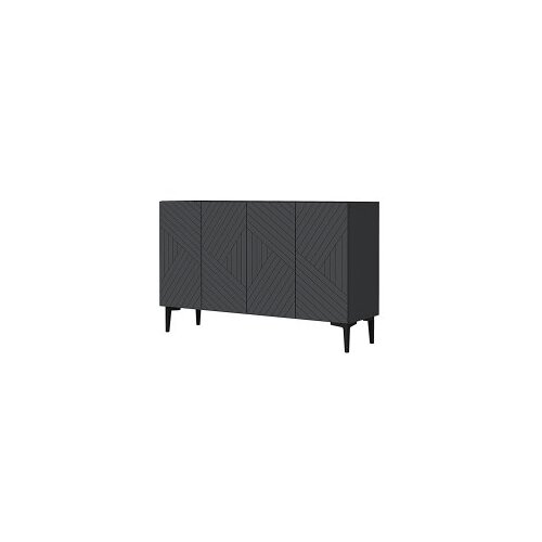 Hanah home Komoda Ferro 120, antracit Slike