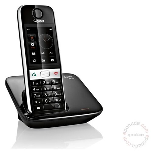 Gigaset S820 Black bežični telefon Slike
