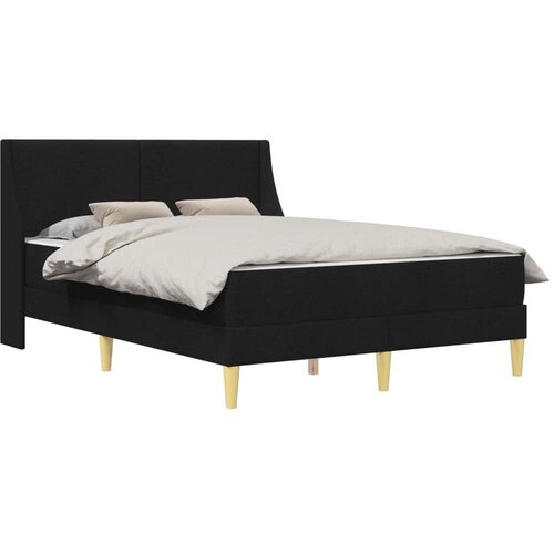  Okvir kreveta s madracem Crna 160 x 200 cm Poliester Slike