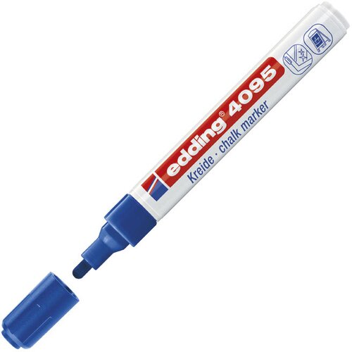  MARKER-KREDA ZA STAKLO 2-3MM EDDING 4095 PLAVI Cene
