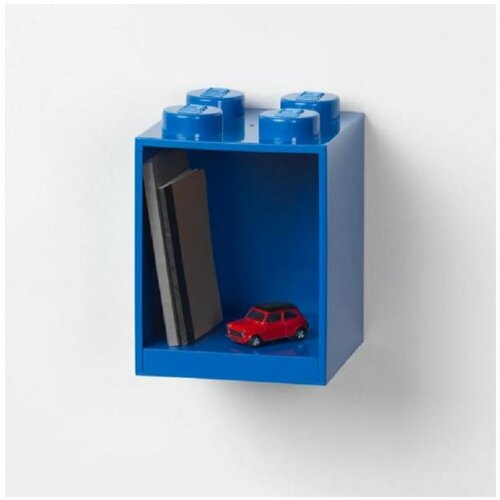 Lego polica u obliku kocke (4), plava Cene