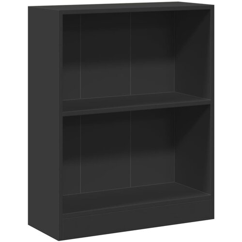 Maison Chic Knjižna omara - Knjižni regal črna 60x24x76 cm konstruiran les, (21725081) Slike