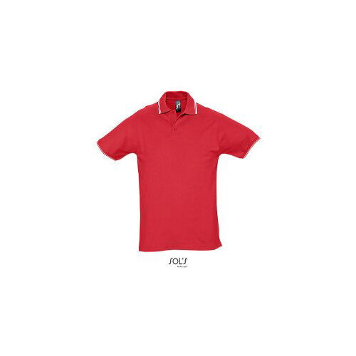 SOL'S Practice muška polo majica sa kratkim rukavima Crvena S ( 311.365.20.S ) Slike