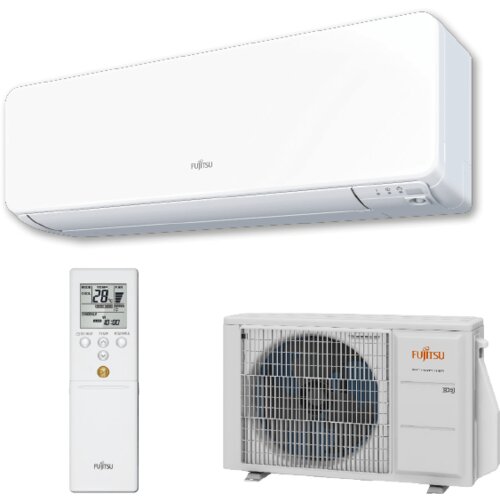 Fujitsu klimatska naprava 09KGTB 2,5 kW + WIFI Slike