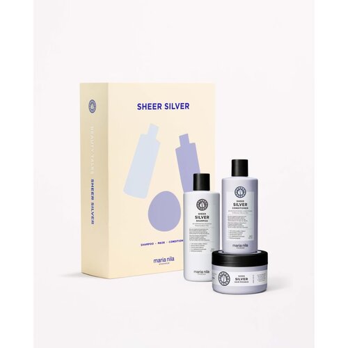 Maria Nila Sheer Silver Holiday Box poklon set za plavu i sijedu kosu Cijene