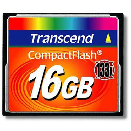 Transcend COMPACT FLASH CARD 16GB (133X) TS16GCF133 memorijska kartica Slike