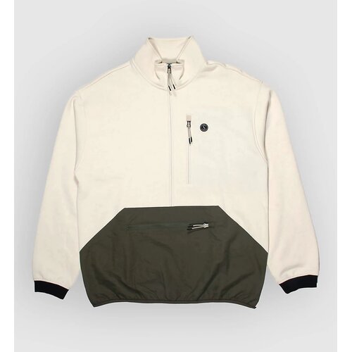 Salty Crew Quay Tech Half-Zip Pulover iz flisa birch Cene
