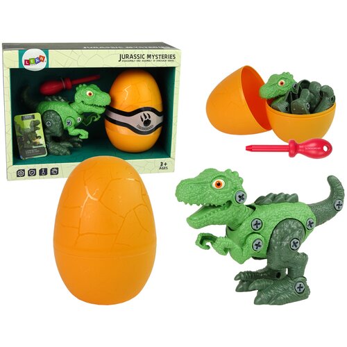  Dinosaur Tyrannosaurus Rex set with Egg DIY Screwdriver Green Cijene