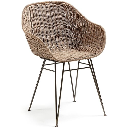 Kave Home Blagovaonska stolica u prirodnoj boji Chart &amp;ndash; Slike