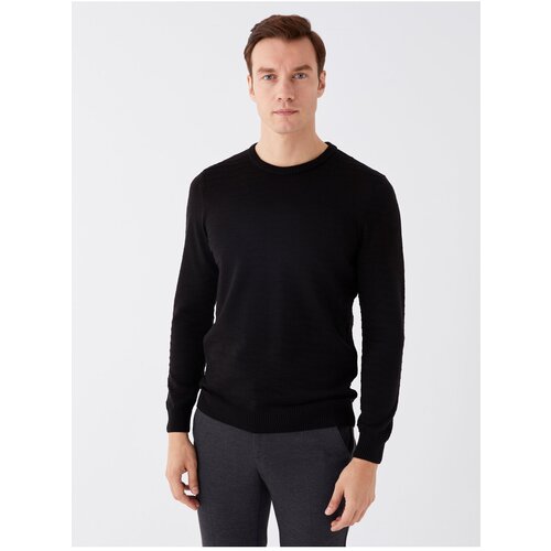 LC Waikiki Crew Neck Long Sleeved Men's Knitwear Sweater Cene