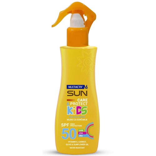 Multiaktiv Multiactiv Care&Protect Kids Mleko za sunčanje SPF 50, 200ml Cene