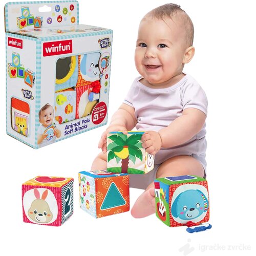 Winfun Edukativne kocke Životinje Slike