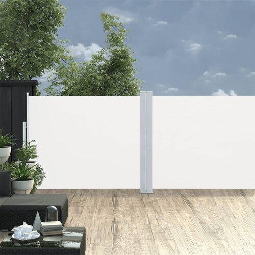 The Living Store Zložljiva stranska tenda krem 140x1000 cm - Stranska Tenda, (21750503) Cene
