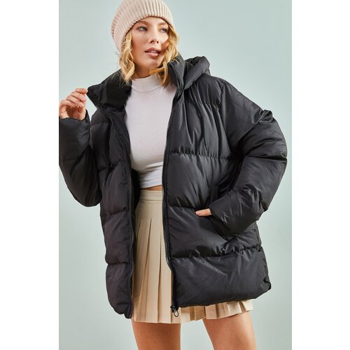 Bianco Lucci Winter Jacket - Black - Puffer Slike