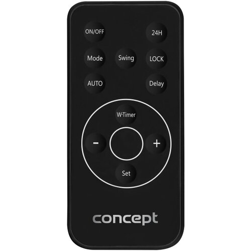  Concept QH4001 - Električni grejač 1000/2000W IP22 crni + daljinski upravljač Slike