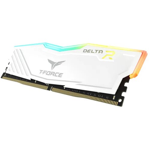 Team Group ram DDR4 8GB  delta rgb 3600MHz CL18 TF4D48G3600HC18J01 white Cene