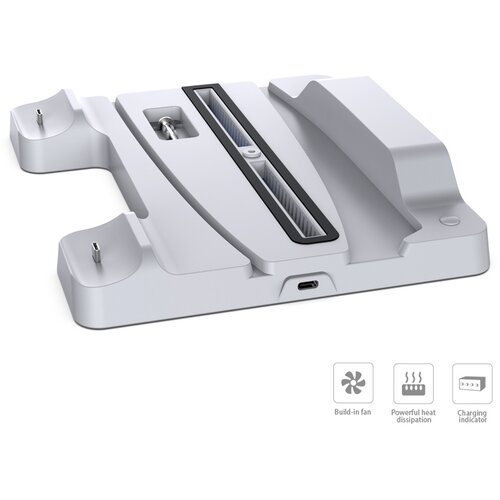  Dobe TP5-1507 multifunkcionalni punjac i cooler za PS5 konzolu Slike