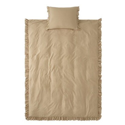 Ellos Home Svijetlo zelena/kaki zelena posteljina za krevet za jednu osobu od pamučnog satena 150x210 cm Gloria &ndash; Cijene
