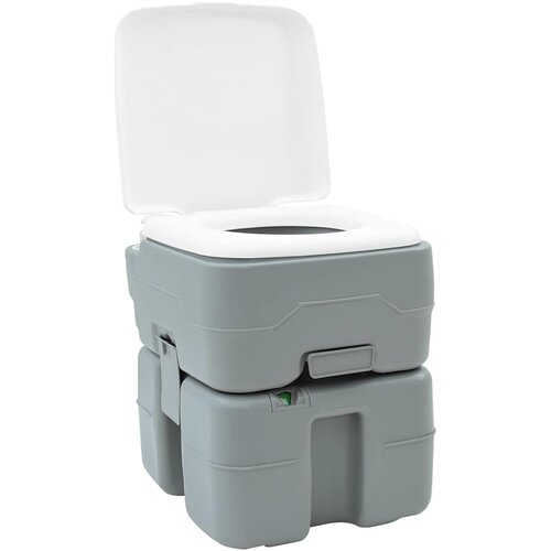  Kamperski WC Siva 41,5 x 36,5 x 42 cm Polietilen Visoke Gustoće Slike