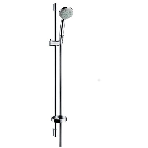 Hansgrohe ročna prha CROMA 100 Mono + konzola Unica&amp;acute;C 90 cm (27724000) Slike