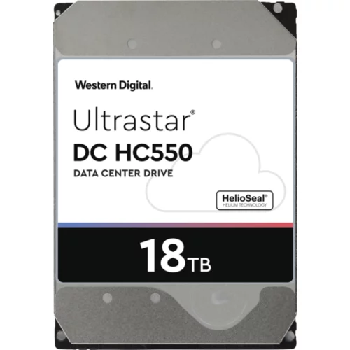 Wd 3.5 vgradni trdi disk Ultrastar DC 18TB 7200 (WUH721818ALE6L40F38459)