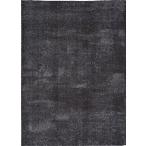 Universal Antracitno siva preproga Loft, 140 x 200 cm